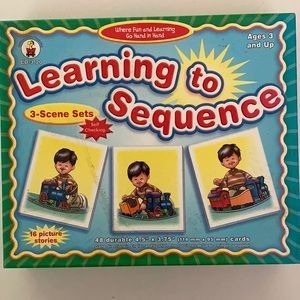 Carson-Dellosa ‘LEARNING TO SEQUENCE’ 4 Scene Set